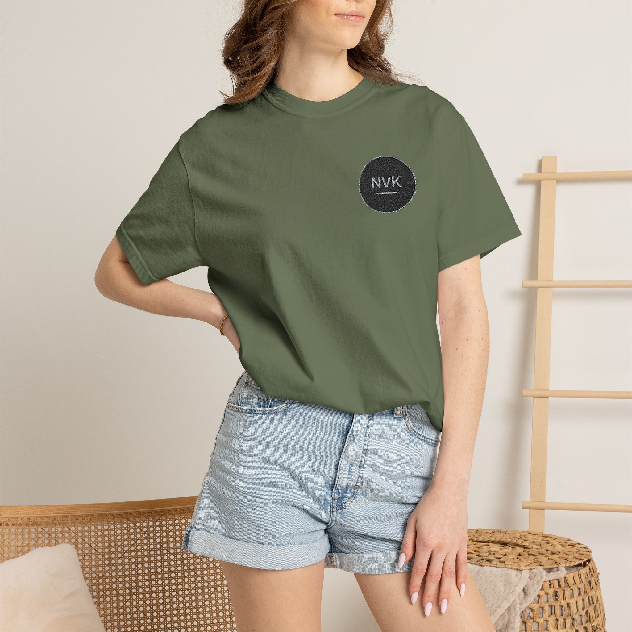 NVK GARMENT-DYED TEE™ — Unisex Heavyweight Essential