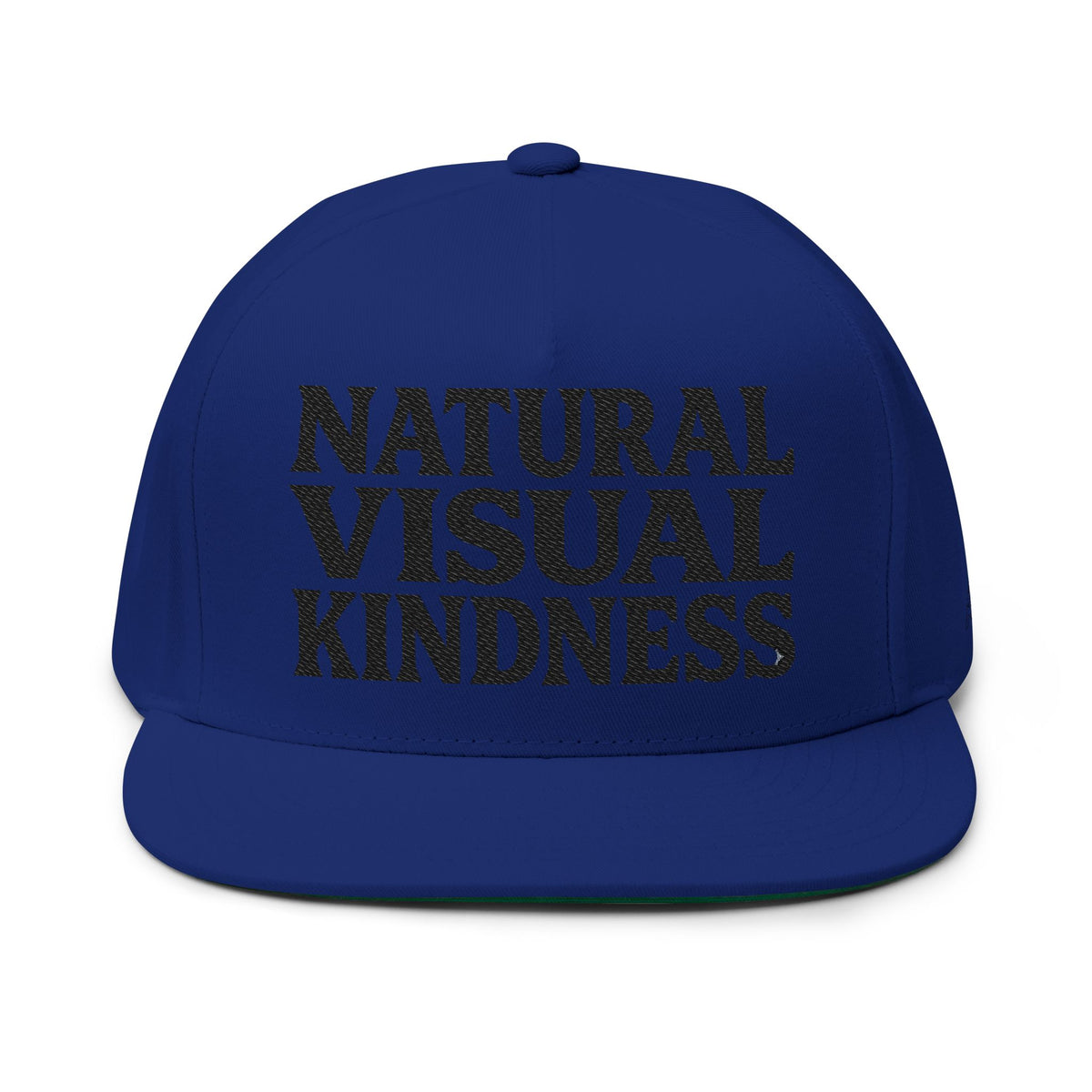 NVK NATURAL VISUAL KINDNESS FLAT BILL CAP™ — Embroidered Snapback