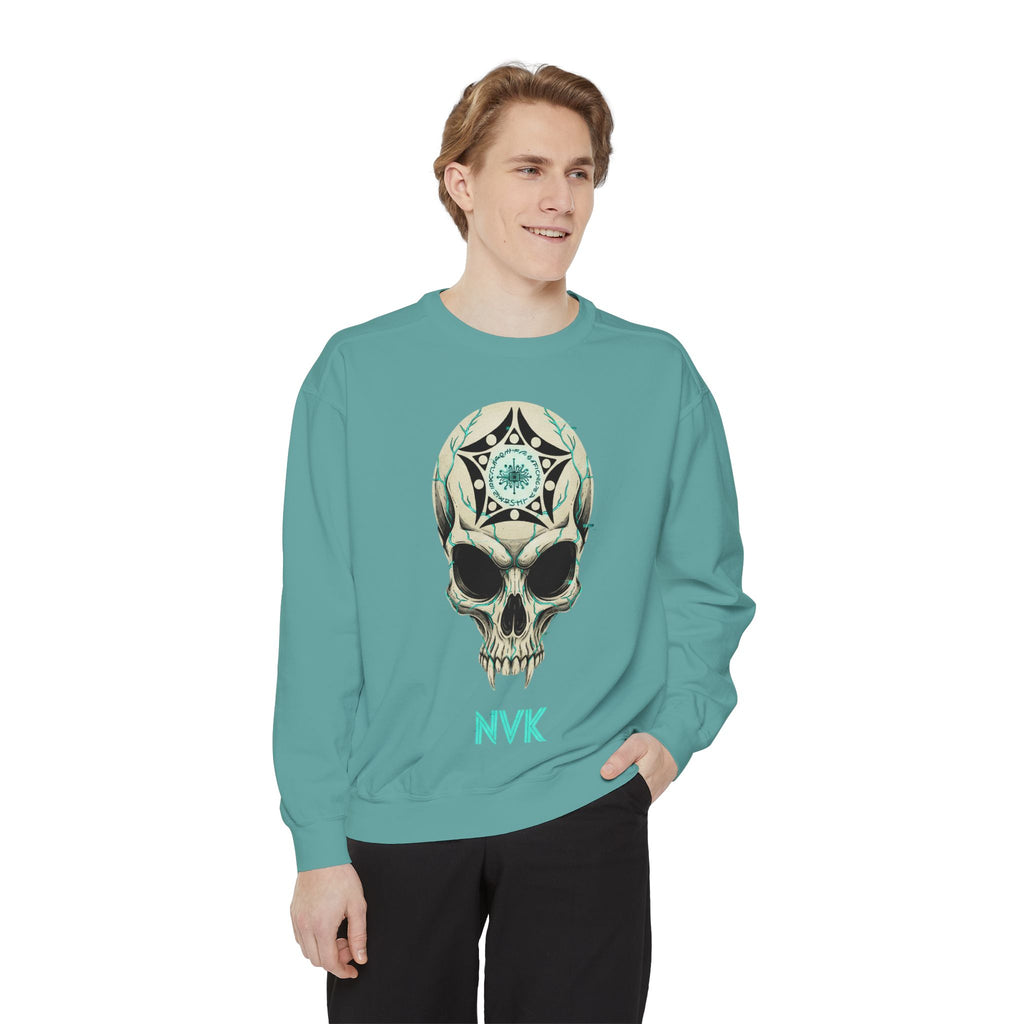 NVK BUGA SPHERE SKULL SWEATSHIRT™ — Graphic Crewneck