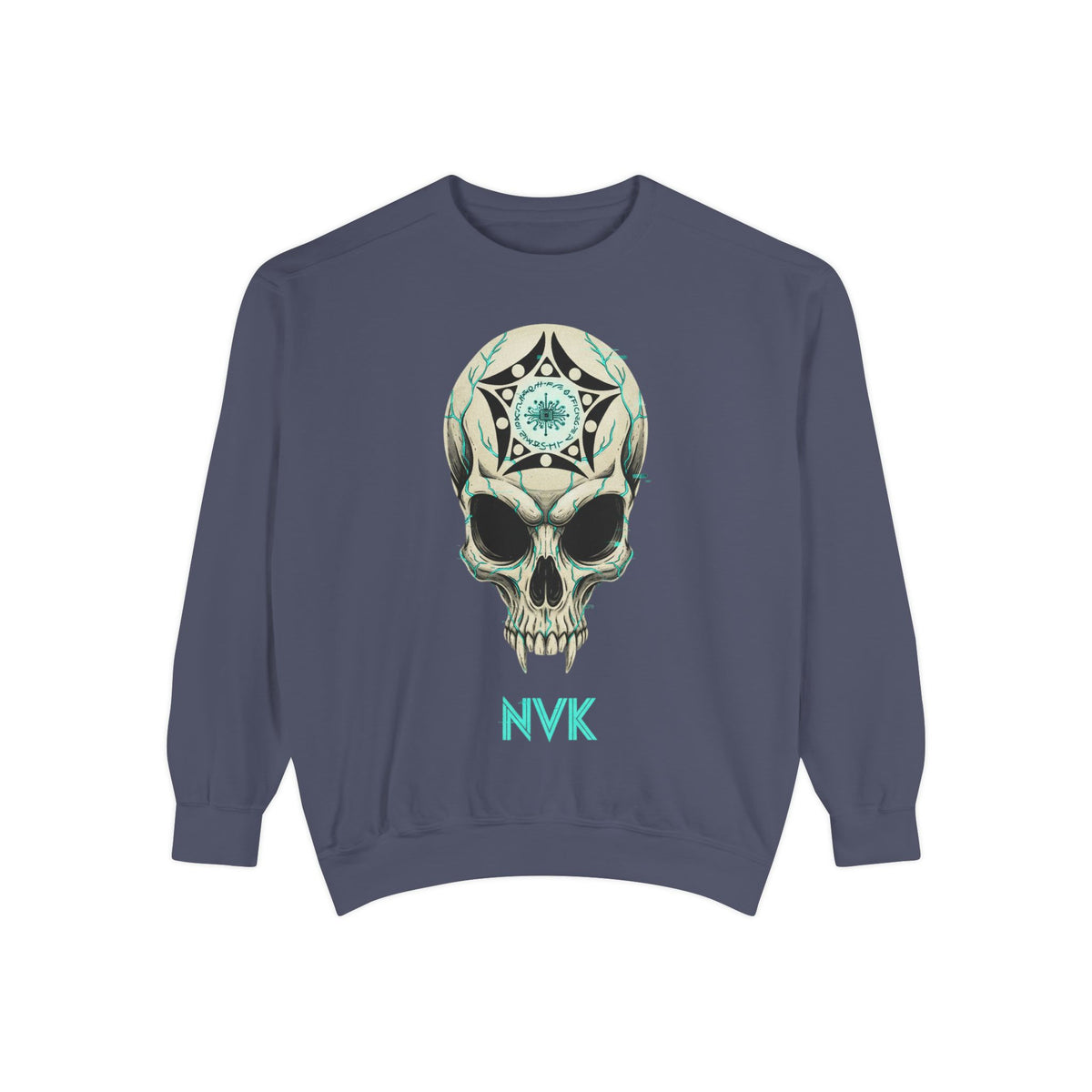 NVK BUGA SPHERE SKULL SWEATSHIRT™ — Graphic Crewneck