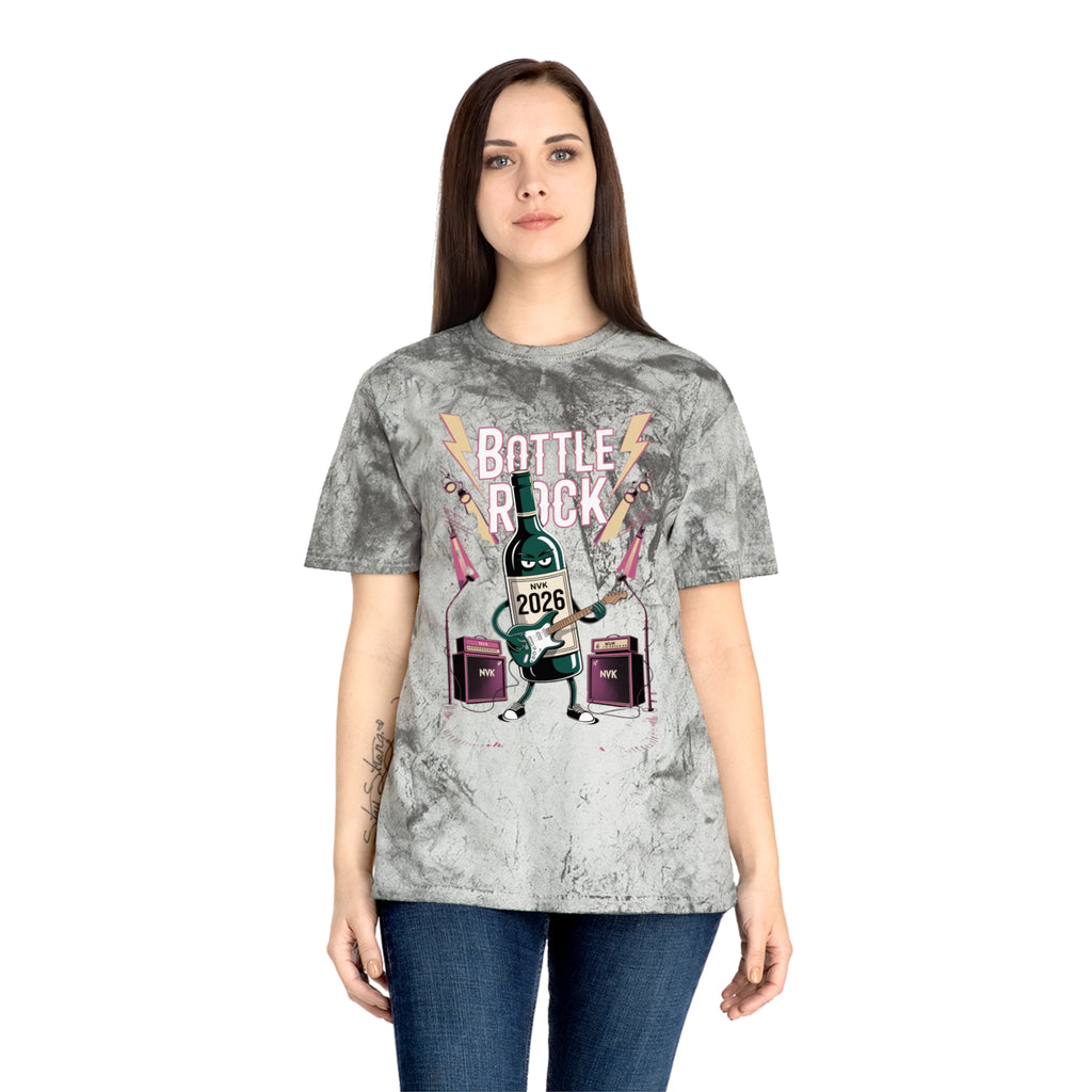 NVK BOTTLE ROCK TEE™ — Vintage Tie-Dye Graphic