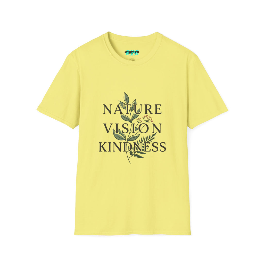 NVK NATURE VISION TEE™ — Botanical Graphic, Everyday Wear
