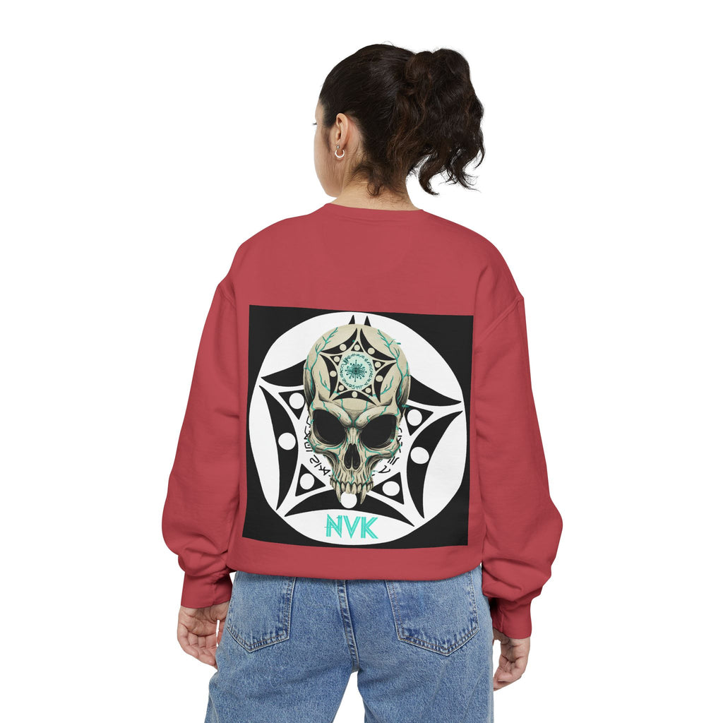 NVK BUGA SPHERE SKULL SWEATSHIRT™ — Graphic Crewneck
