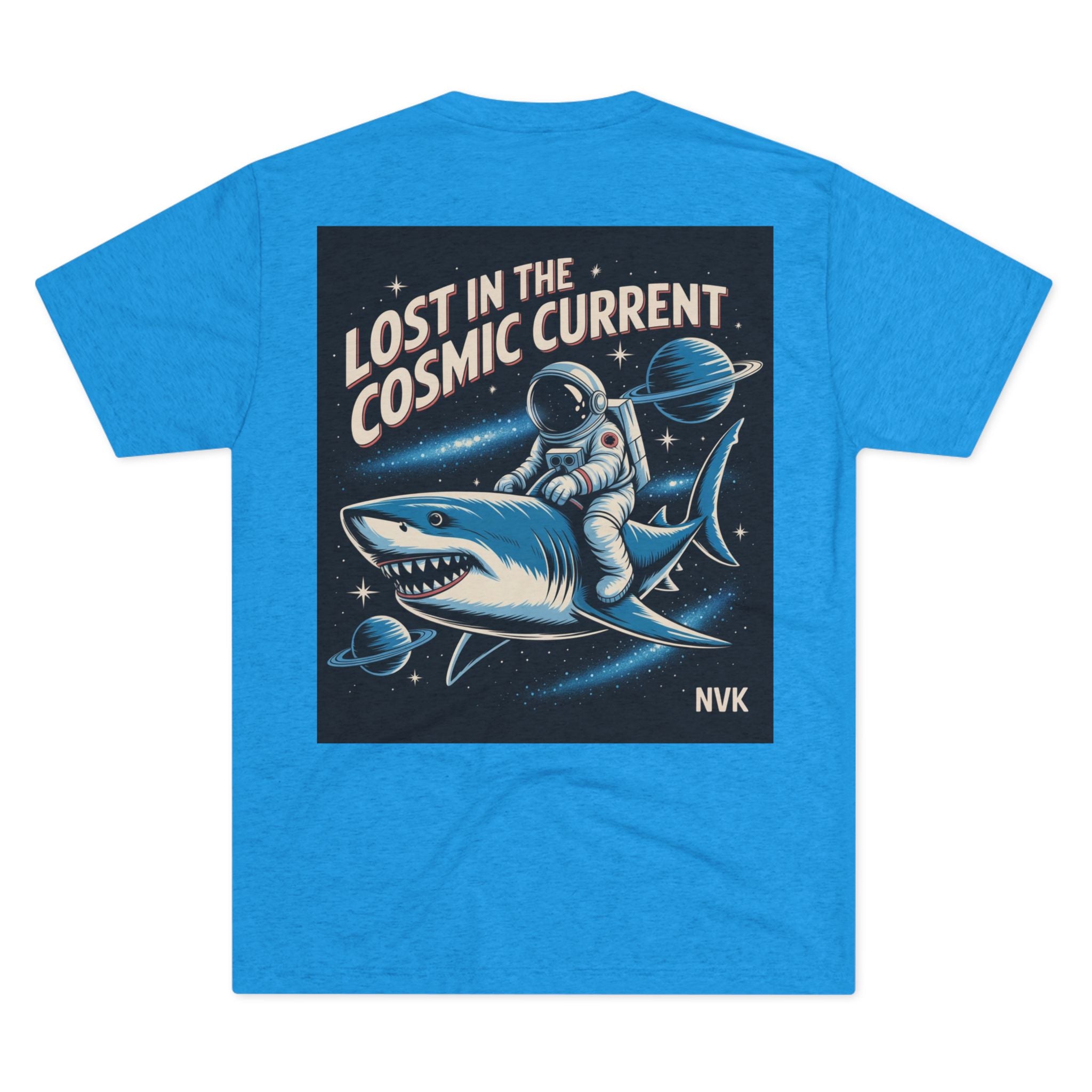 NVK COSMIC CURRENT TEE™ — Unisex Tri-Blend Graphic