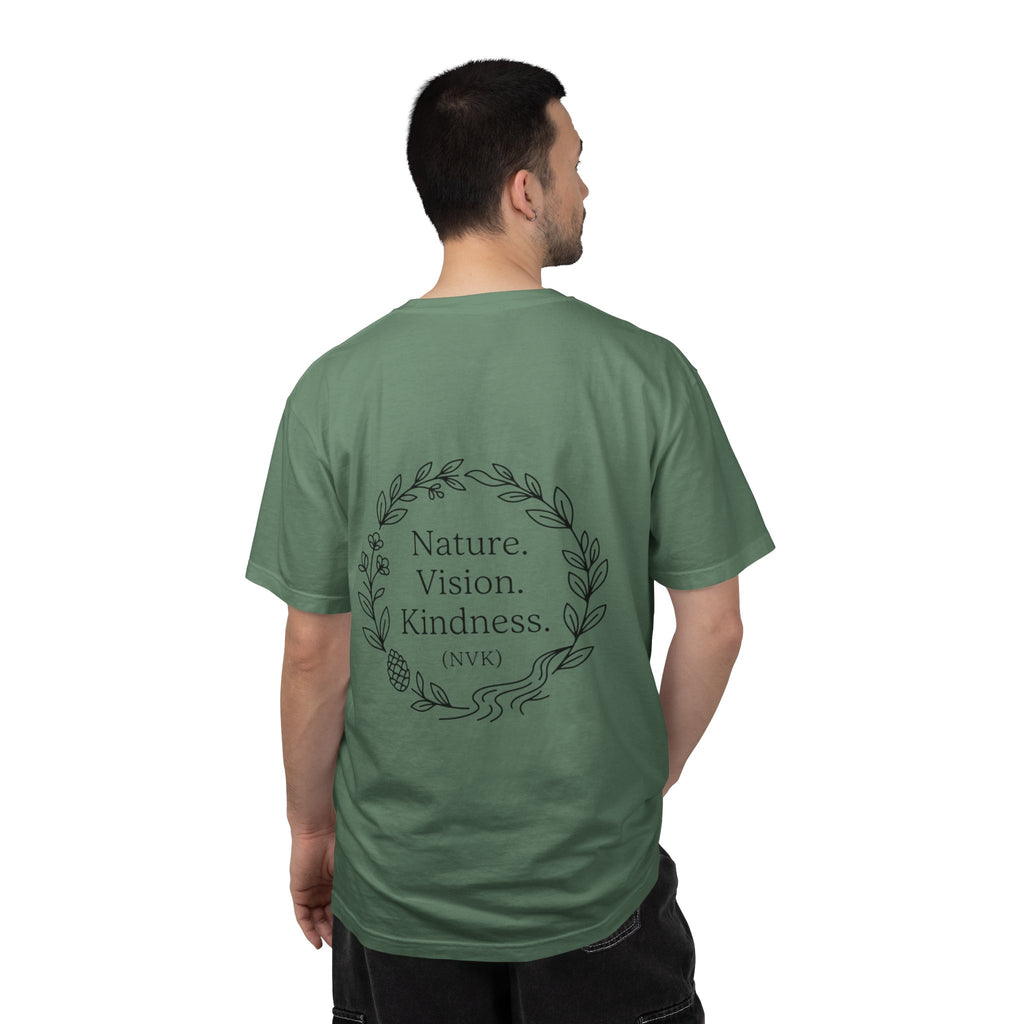 NVK NATURE VISION KINDNESS TEE™ — Floral Wreath Graphic