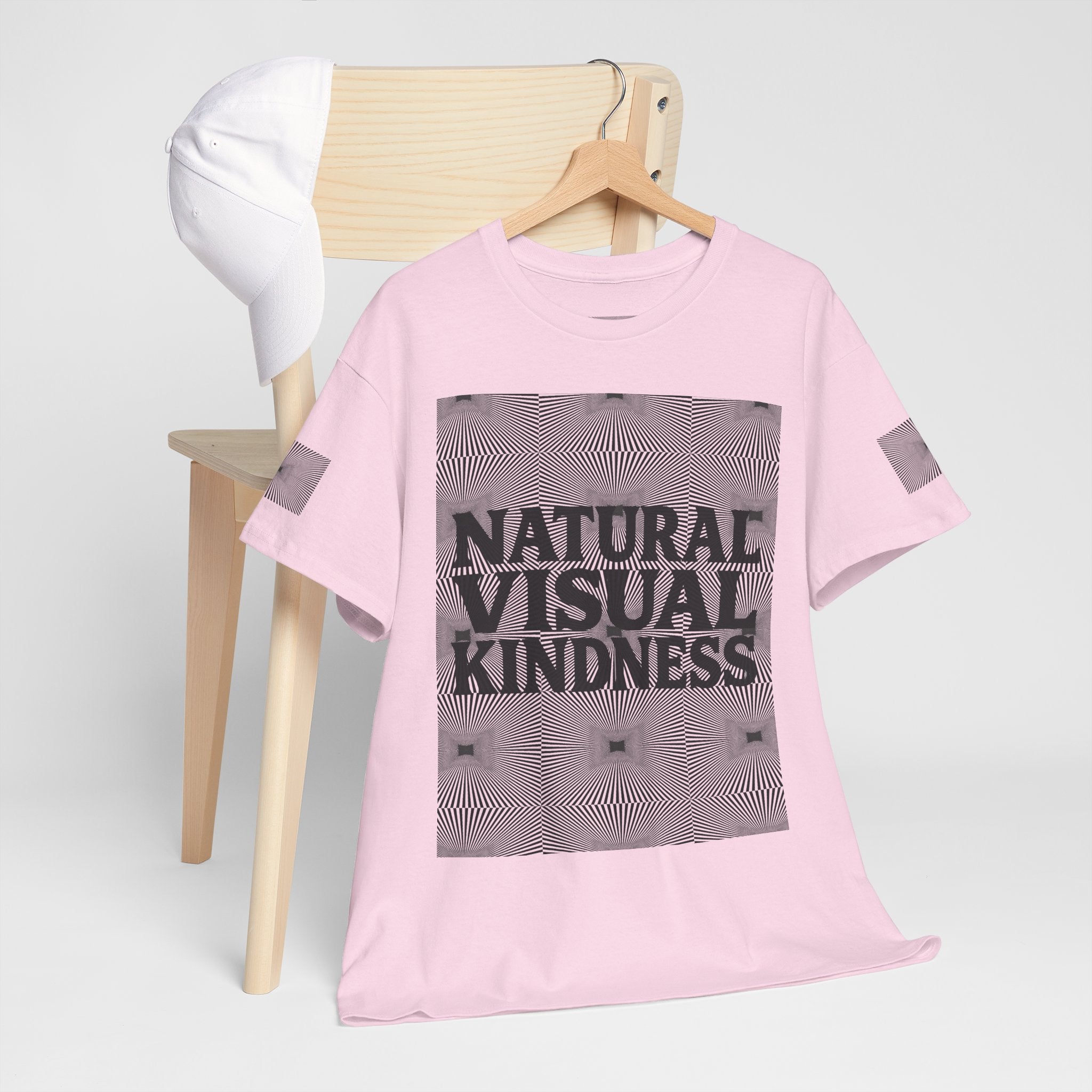 NVK NATURAL VISUAL KINDNESS TEE™ — Optical Art Graphic
