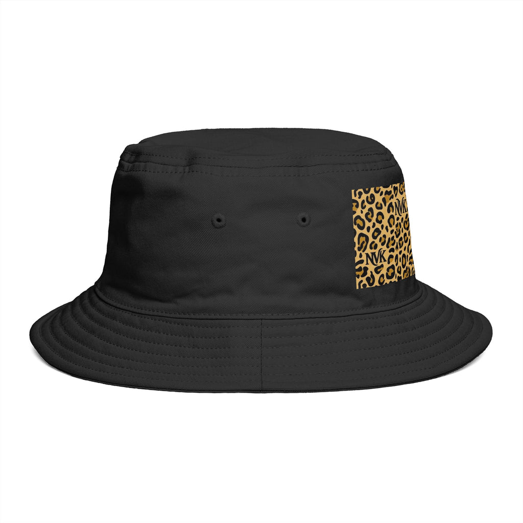 NVK LEOPARD BUCKET HAT™ — Brown Safari Print Sun Hat