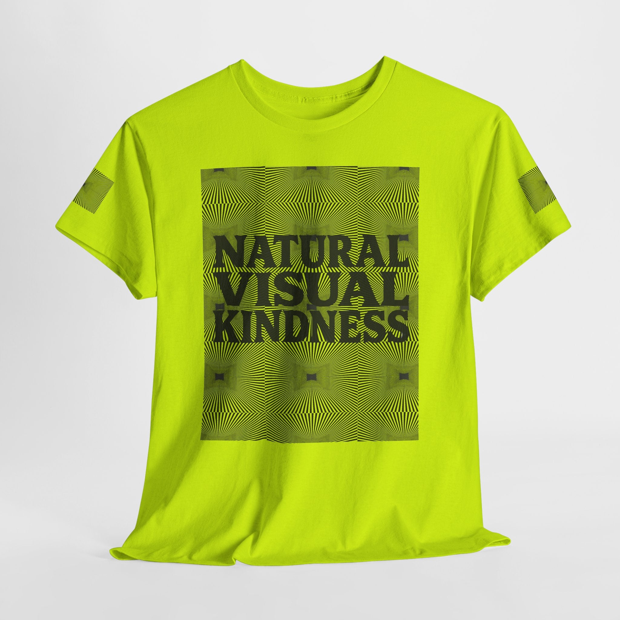 NVK NATURAL VISUAL KINDNESS TEE™ — Optical Art Graphic