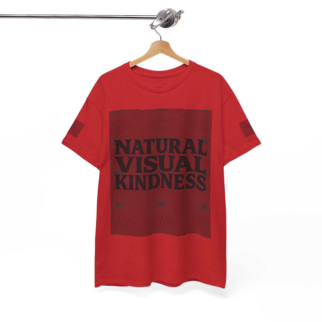 NVK NATURAL VISUAL KINDNESS TEE™ — Optical Art Graphic
