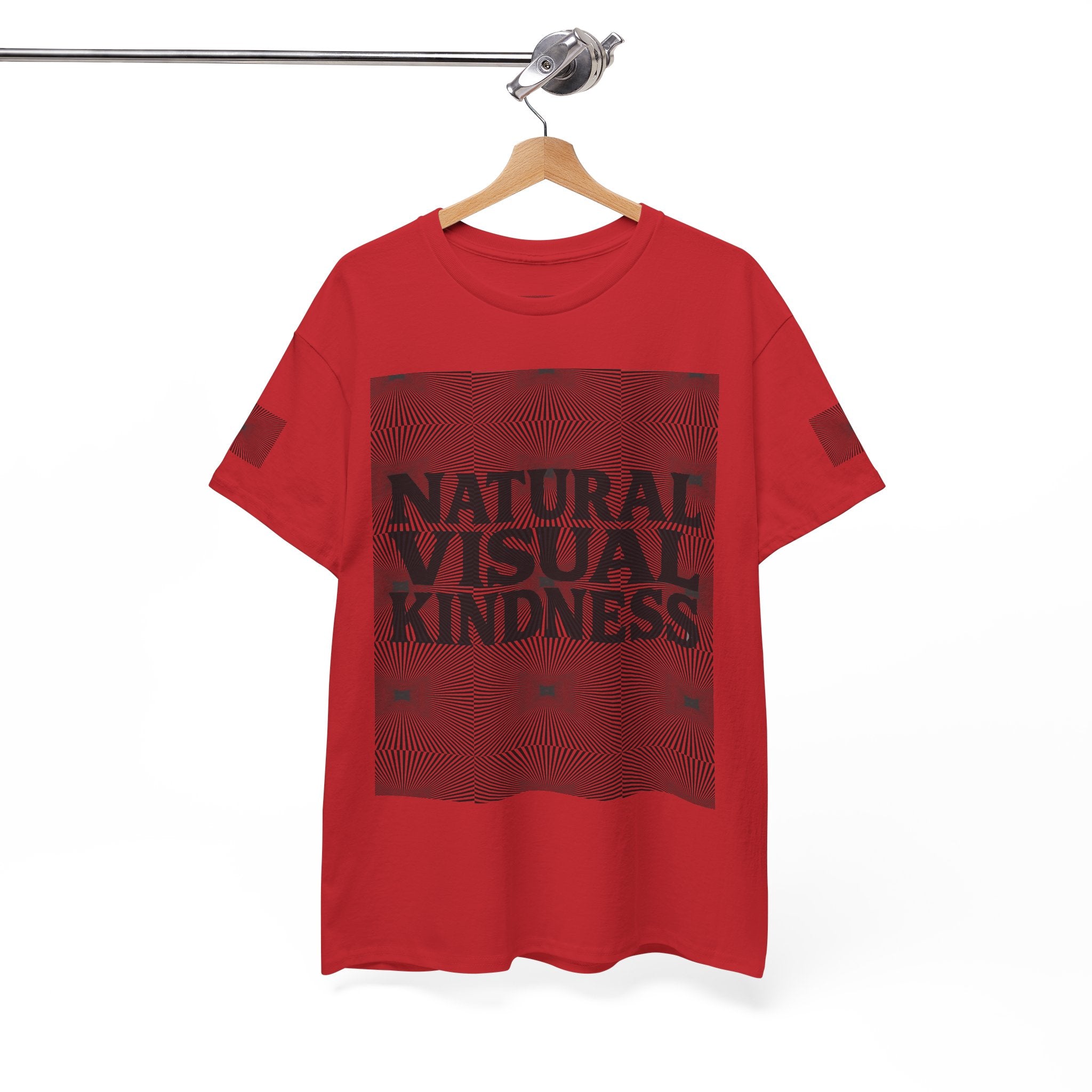 NVK NATURAL VISUAL KINDNESS TEE™ — Optical Art Graphic