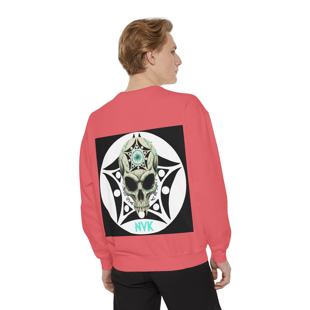NVK BUGA SPHERE SKULL SWEATSHIRT™ — Graphic Crewneck