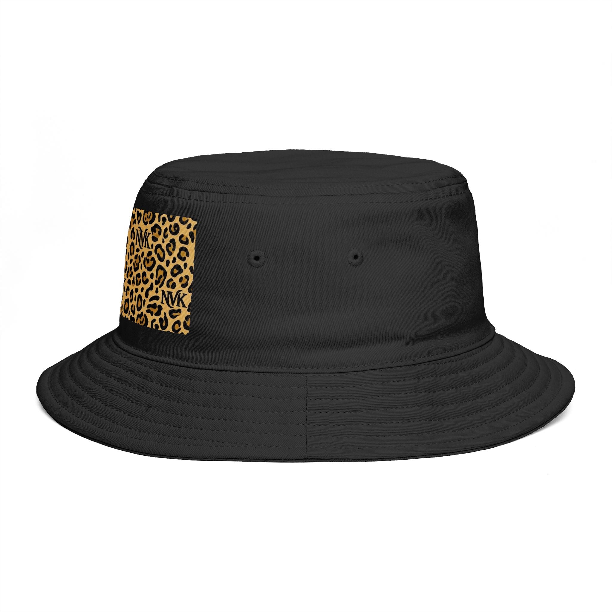 NVK LEOPARD BUCKET HAT™ — Brown Safari Print Sun Hat