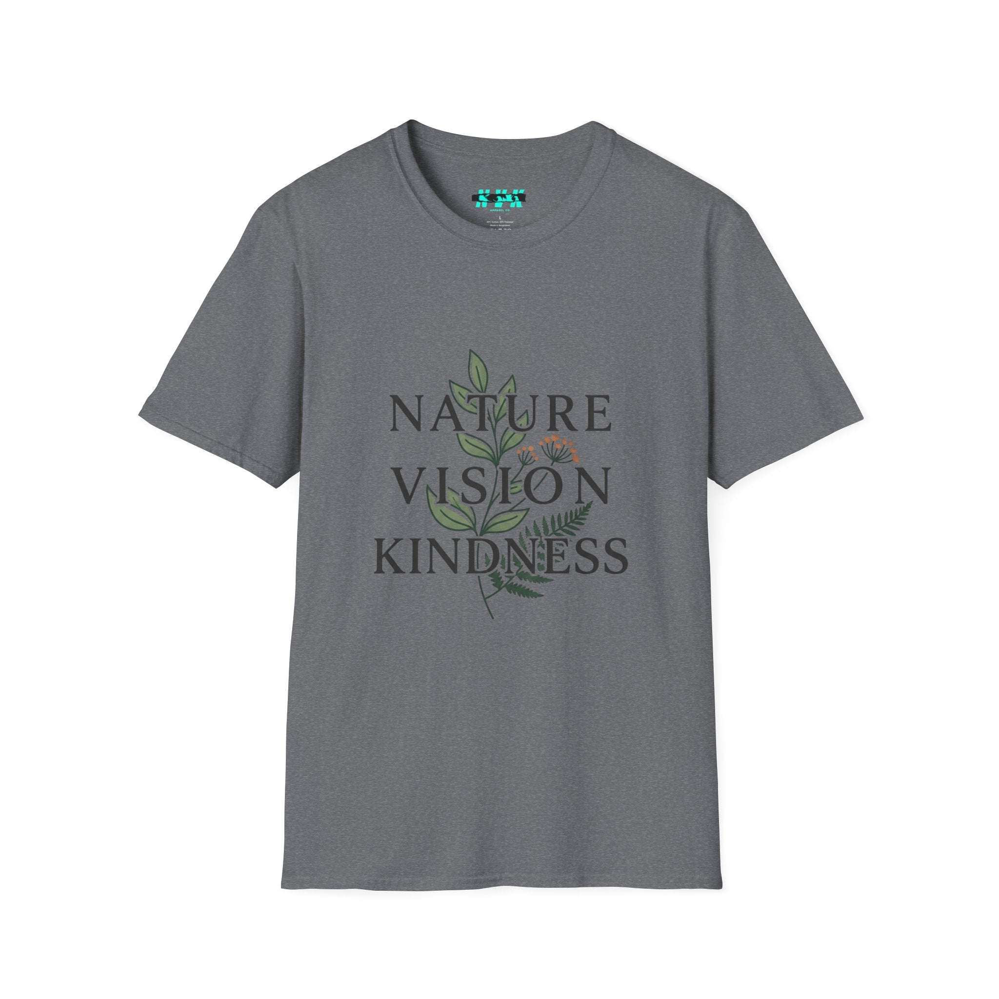 NVK NATURE VISION TEE™ — Botanical Graphic, Everyday Wear