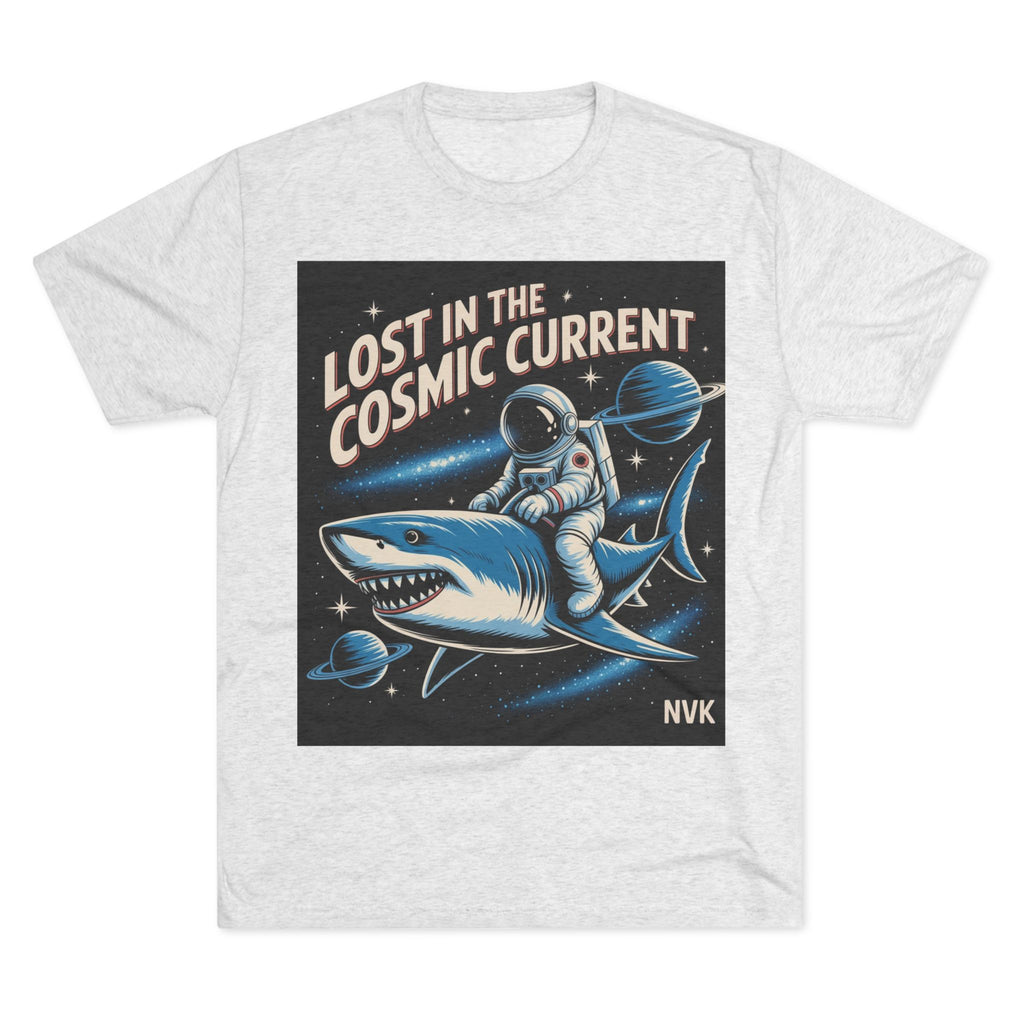 NVK COSMIC CURRENT TEE™ — Unisex Tri-Blend Graphic