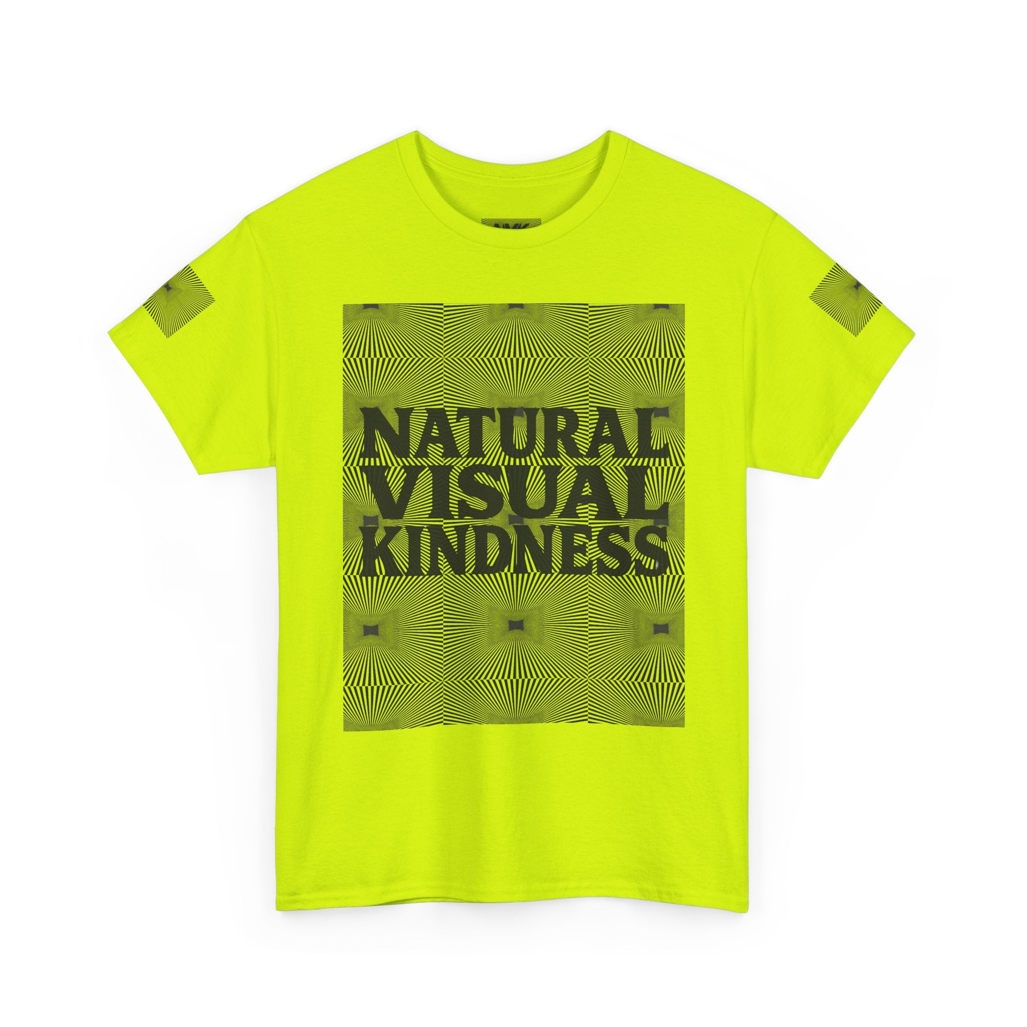NVK NATURAL VISUAL KINDNESS TEE™ — Optical Art Graphic