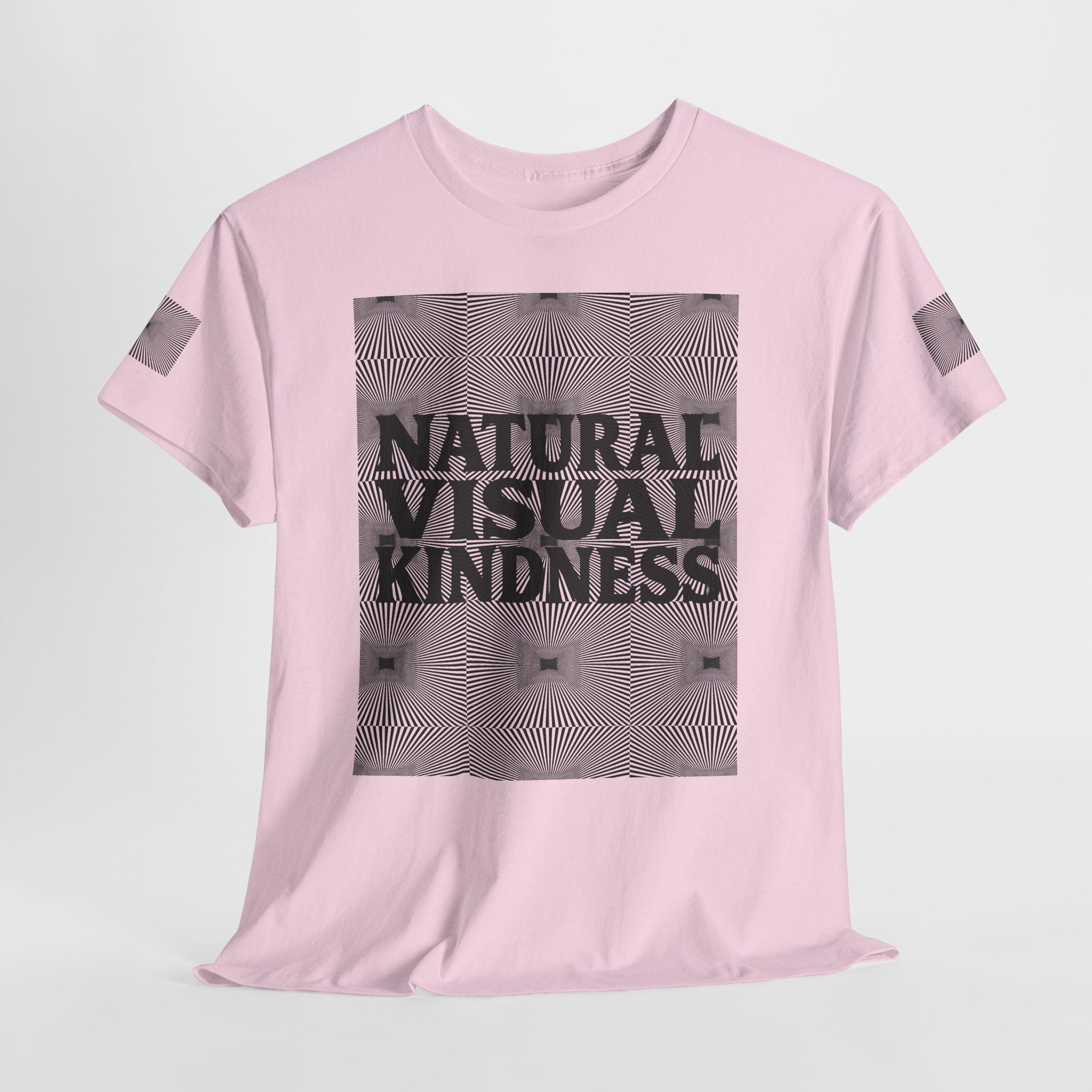 NVK NATURAL VISUAL KINDNESS TEE™ — Optical Art Graphic