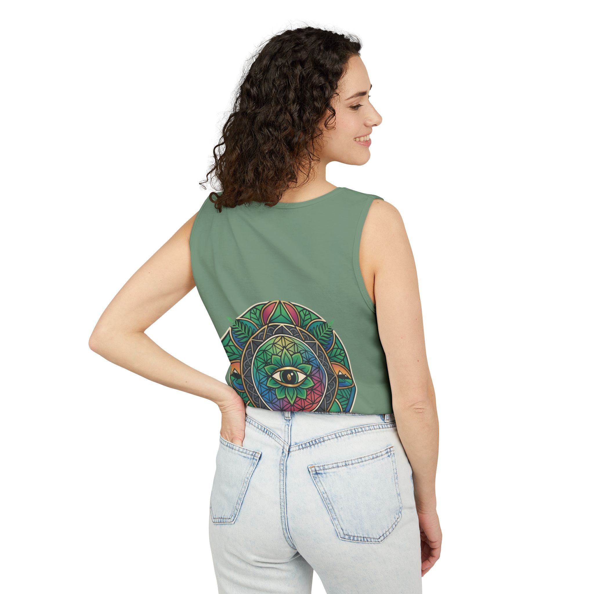 NVK MANDALA EYE TANK™ — Unisex Spiritual Graphic