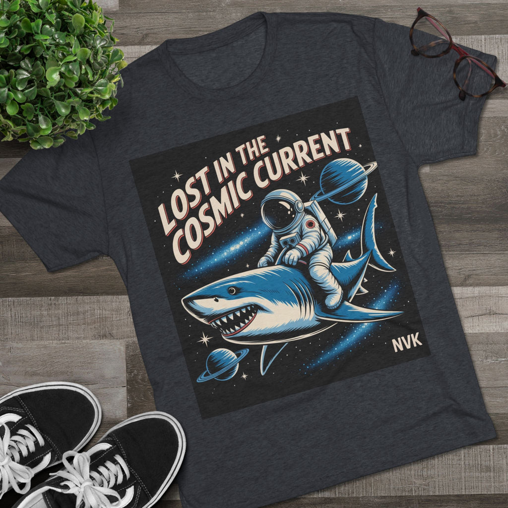 NVK COSMIC CURRENT TEE™ — Unisex Tri-Blend Graphic