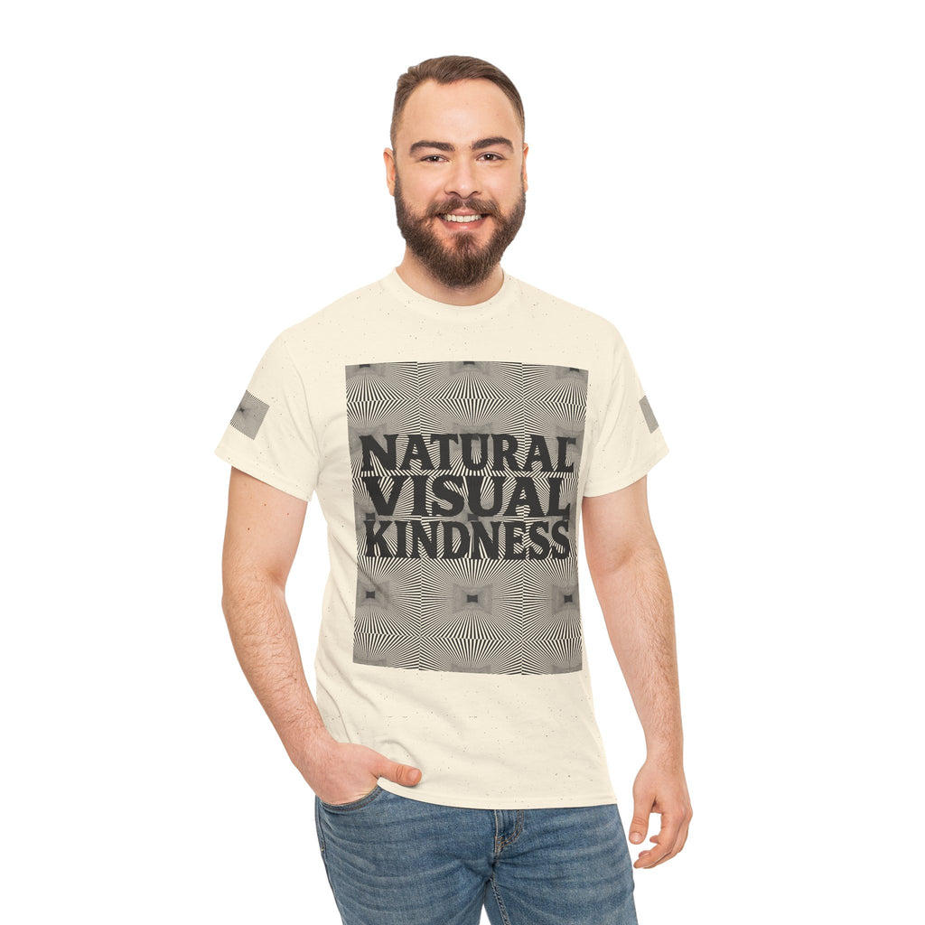 NVK NATURAL VISUAL KINDNESS TEE™ — Optical Art Graphic