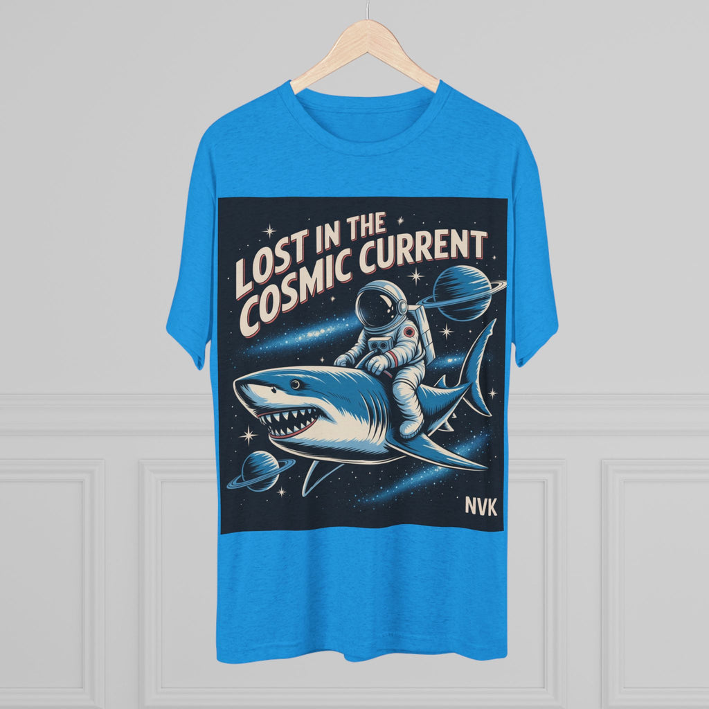 NVK COSMIC CURRENT TEE™ — Unisex Tri-Blend Graphic