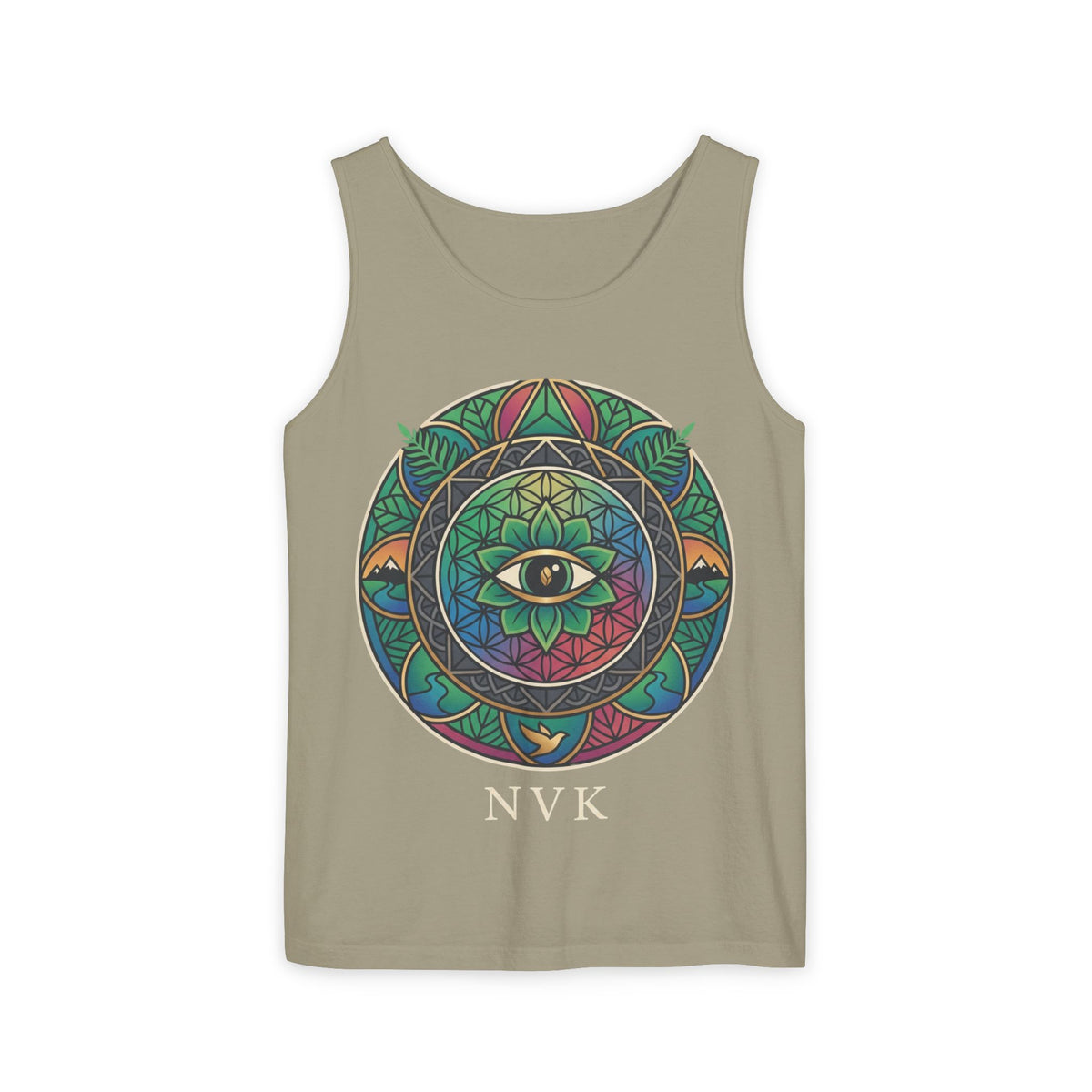 NVK MANDALA EYE TANK™ — Unisex Spiritual Graphic