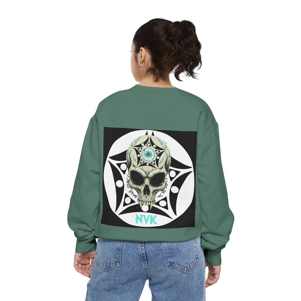 NVK BUGA SPHERE SKULL SWEATSHIRT™ — Graphic Crewneck