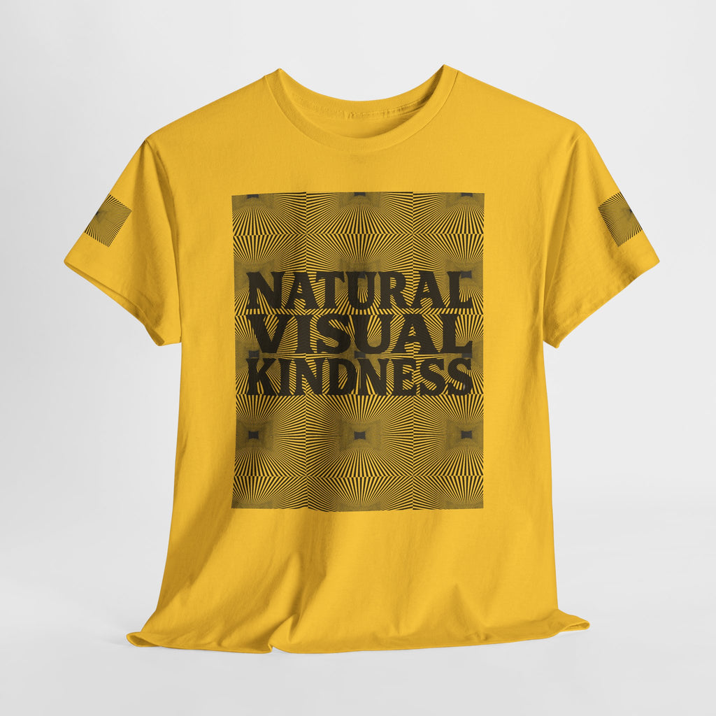 NVK NATURAL VISUAL KINDNESS TEE™ — Optical Art Graphic