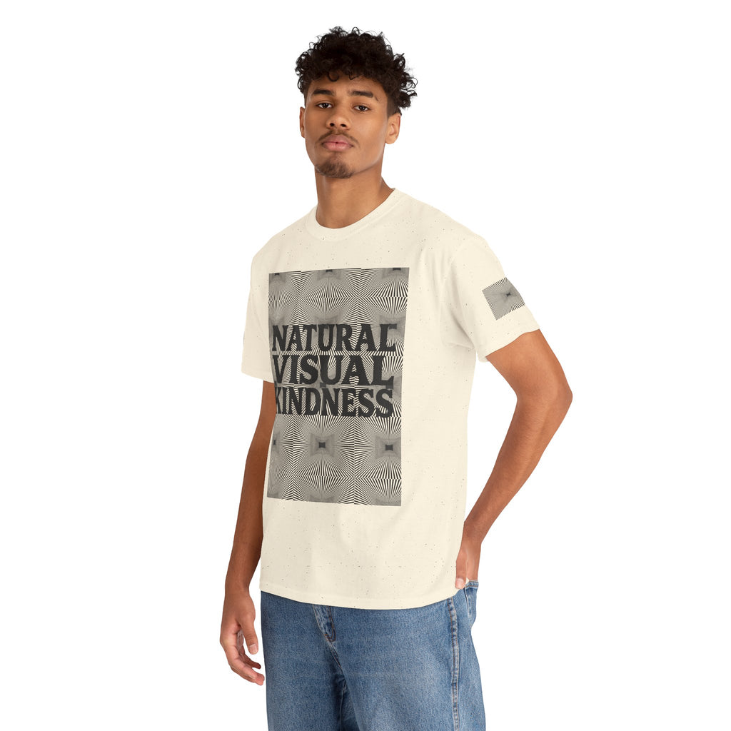 NVK NATURAL VISUAL KINDNESS TEE™ — Optical Art Graphic