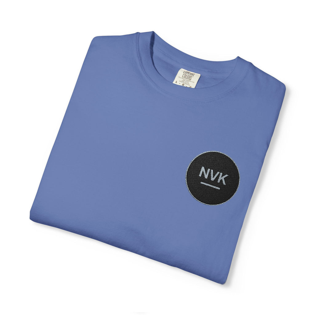 NVK MINIMAL LOGO TEE™ — Heavyweight Garment-Dyed Essential