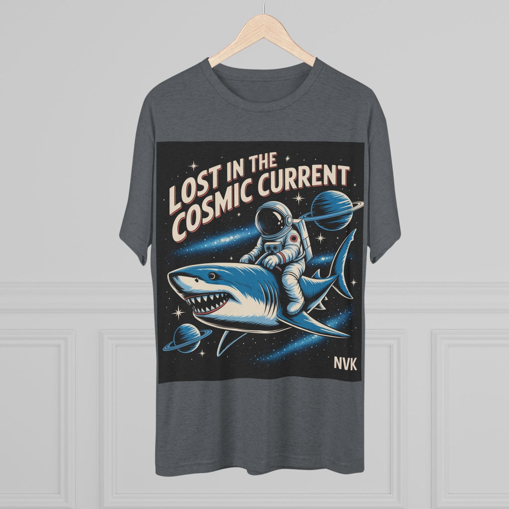 NVK COSMIC CURRENT TEE™ — Unisex Tri-Blend Graphic