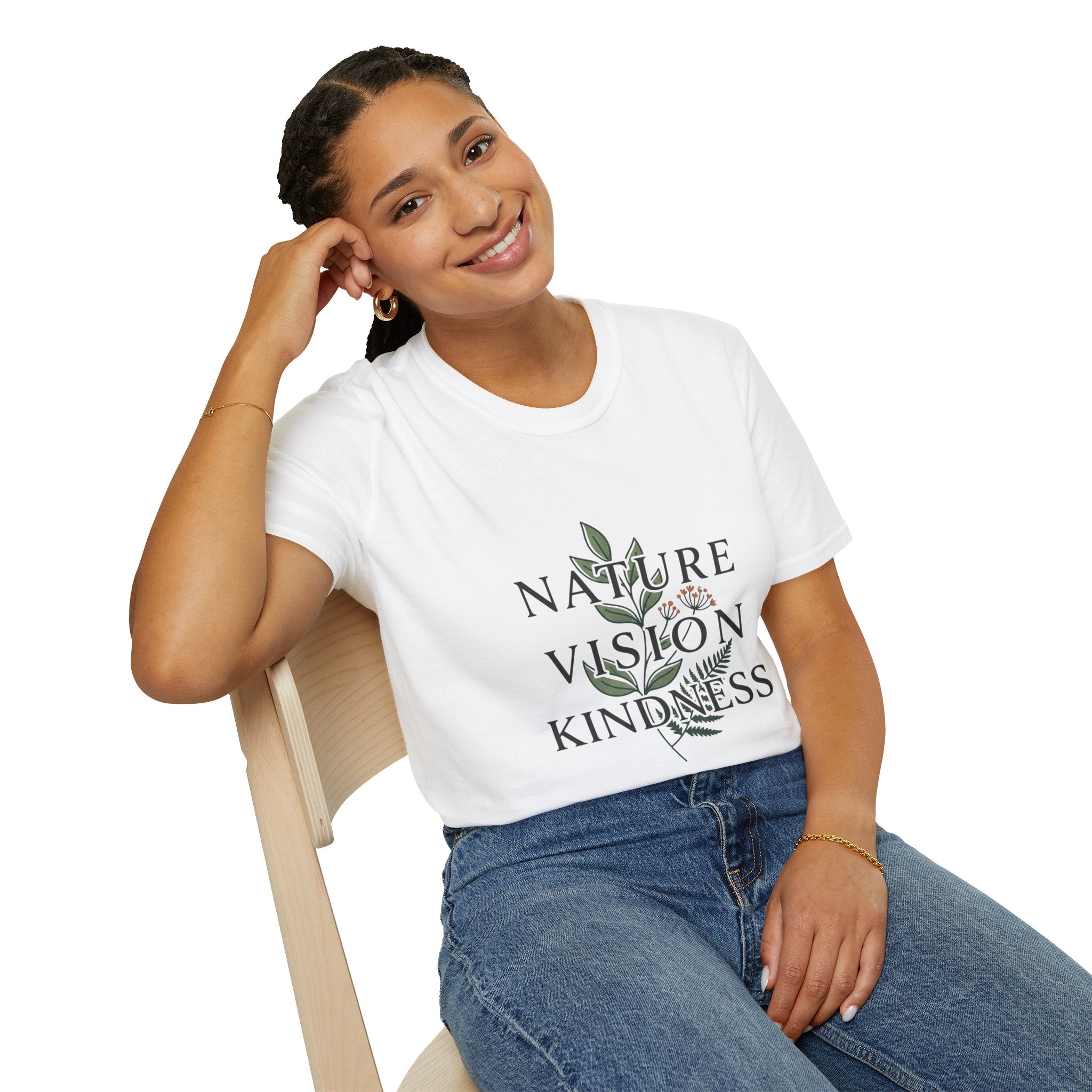 NVK NATURE VISION TEE™ — Botanical Graphic, Everyday Wear