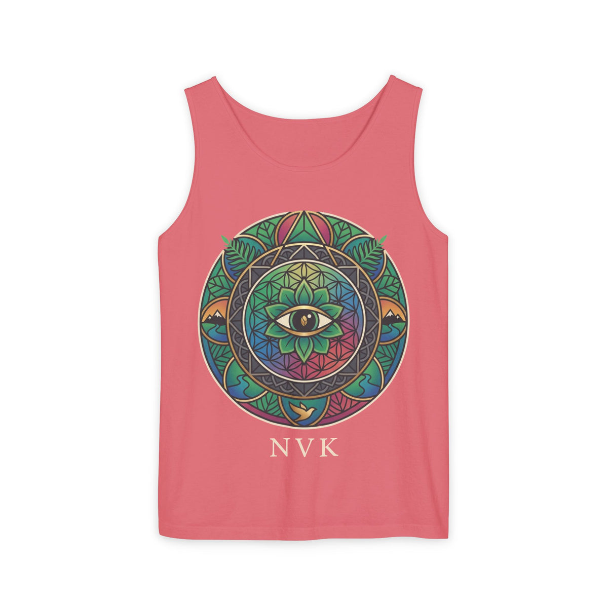 NVK MANDALA EYE TANK™ — Unisex Spiritual Graphic