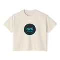 NVK CIRCLE BOXY TEE™ — Women's Minimalist Crop
