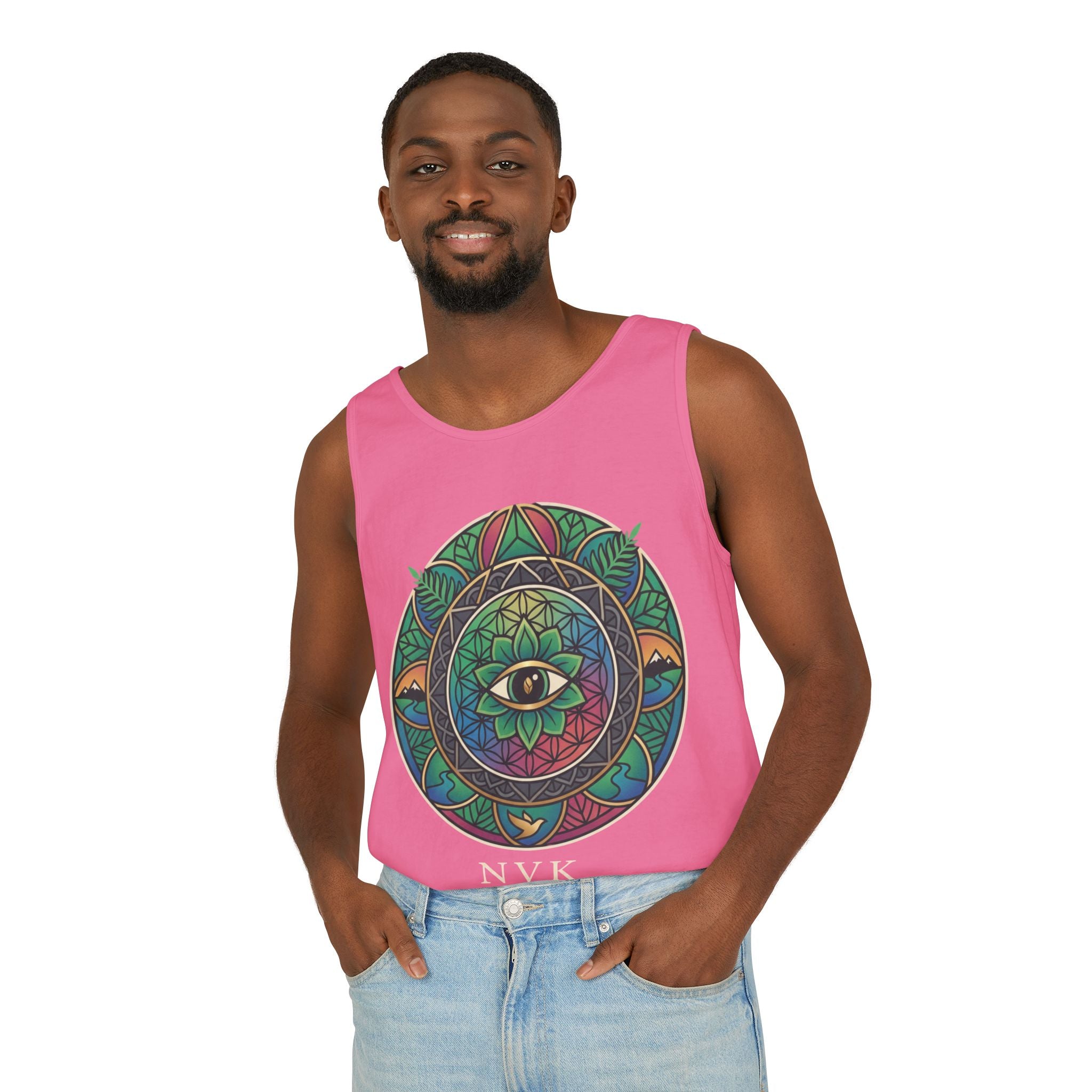 NVK MANDALA EYE TANK™ — Unisex Spiritual Graphic