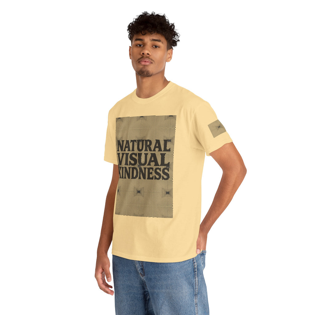 NVK NATURAL VISUAL KINDNESS TEE™ — Optical Art Graphic