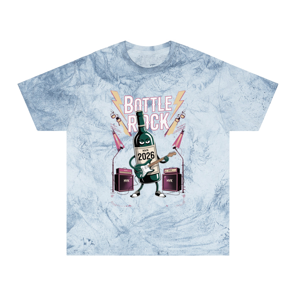NVK BOTTLE ROCK TEE™ — Vintage Tie-Dye Graphic
