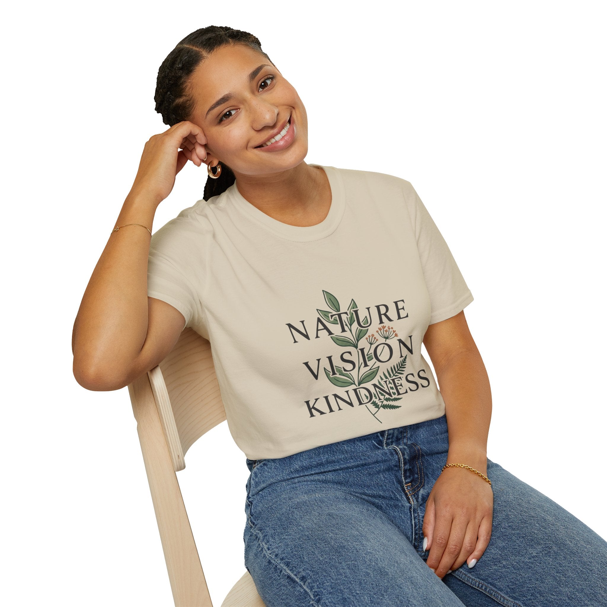 NVK NATURE VISION TEE™ — Botanical Graphic, Everyday Wear