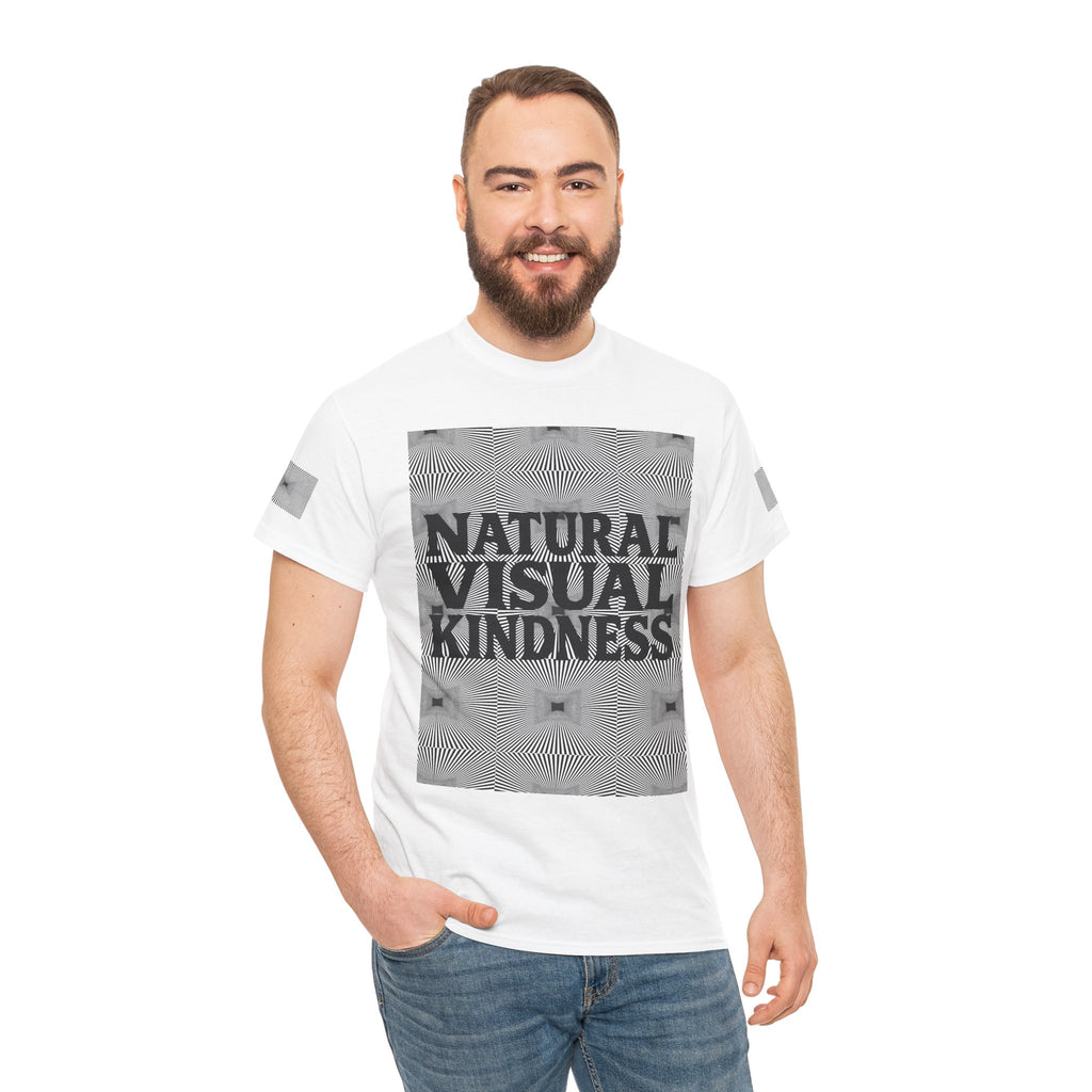 NVK NATURAL VISUAL KINDNESS TEE™ — Optical Art Graphic
