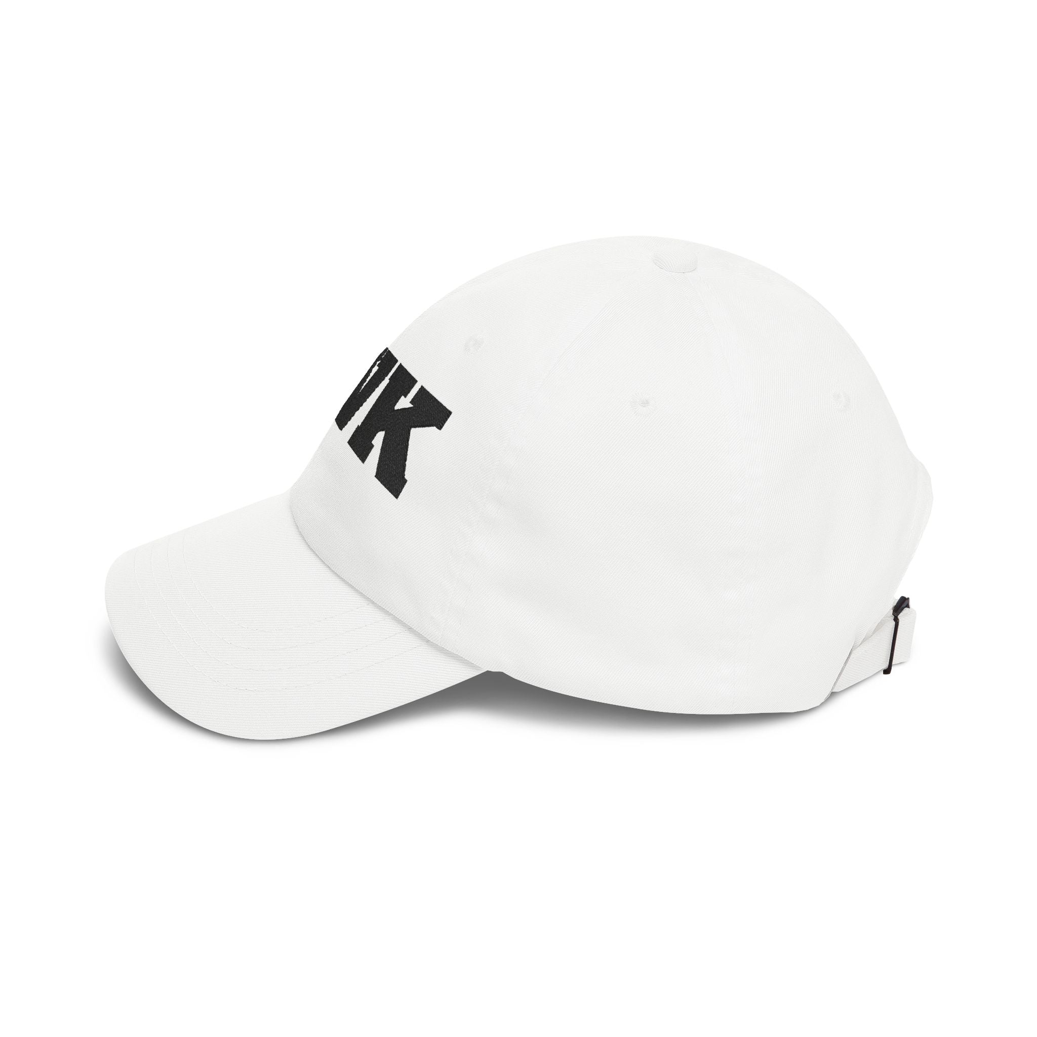 NVK EMBROIDERED DAD CAP™ — Classic White Baseball Hat