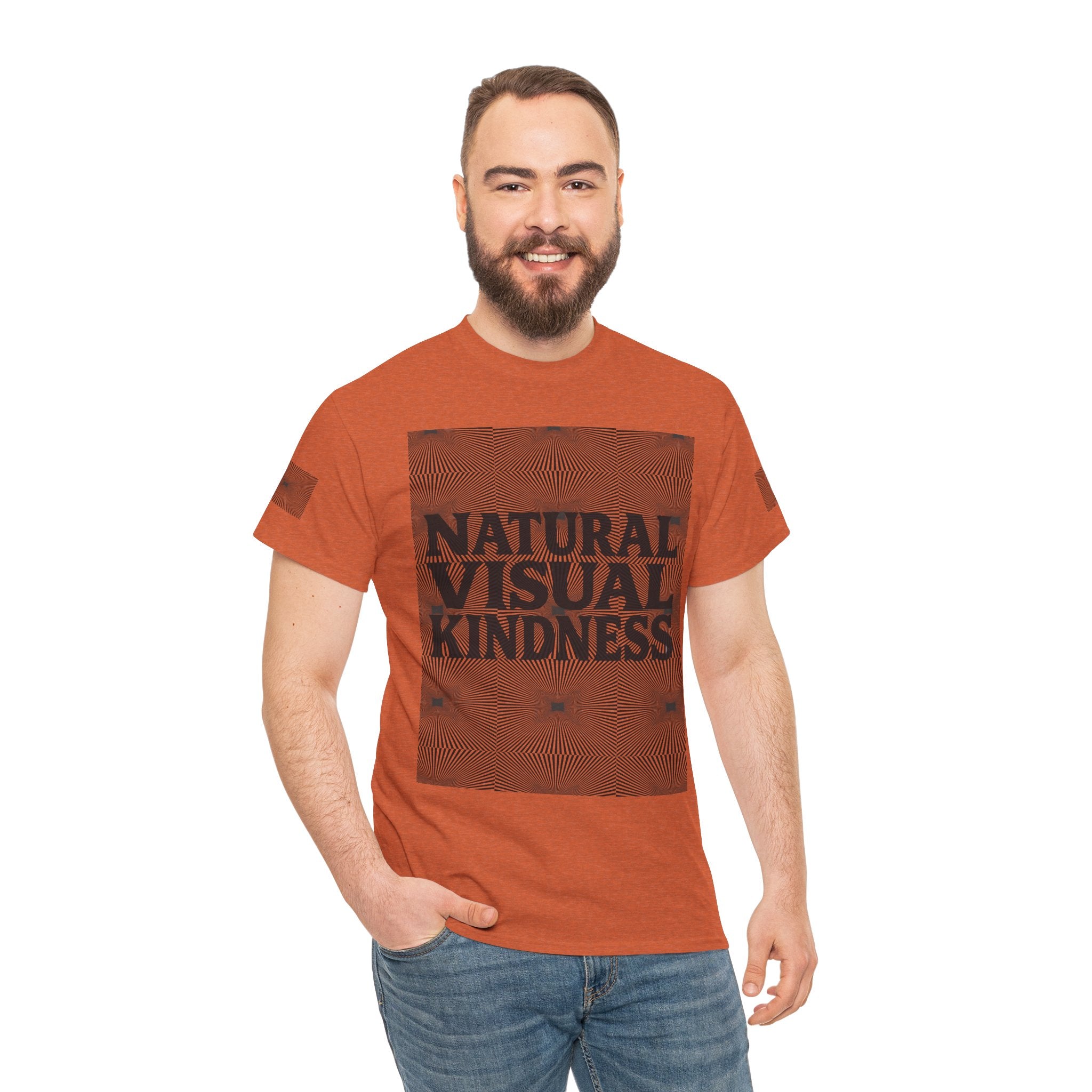 NVK NATURAL VISUAL KINDNESS TEE™ — Optical Art Graphic
