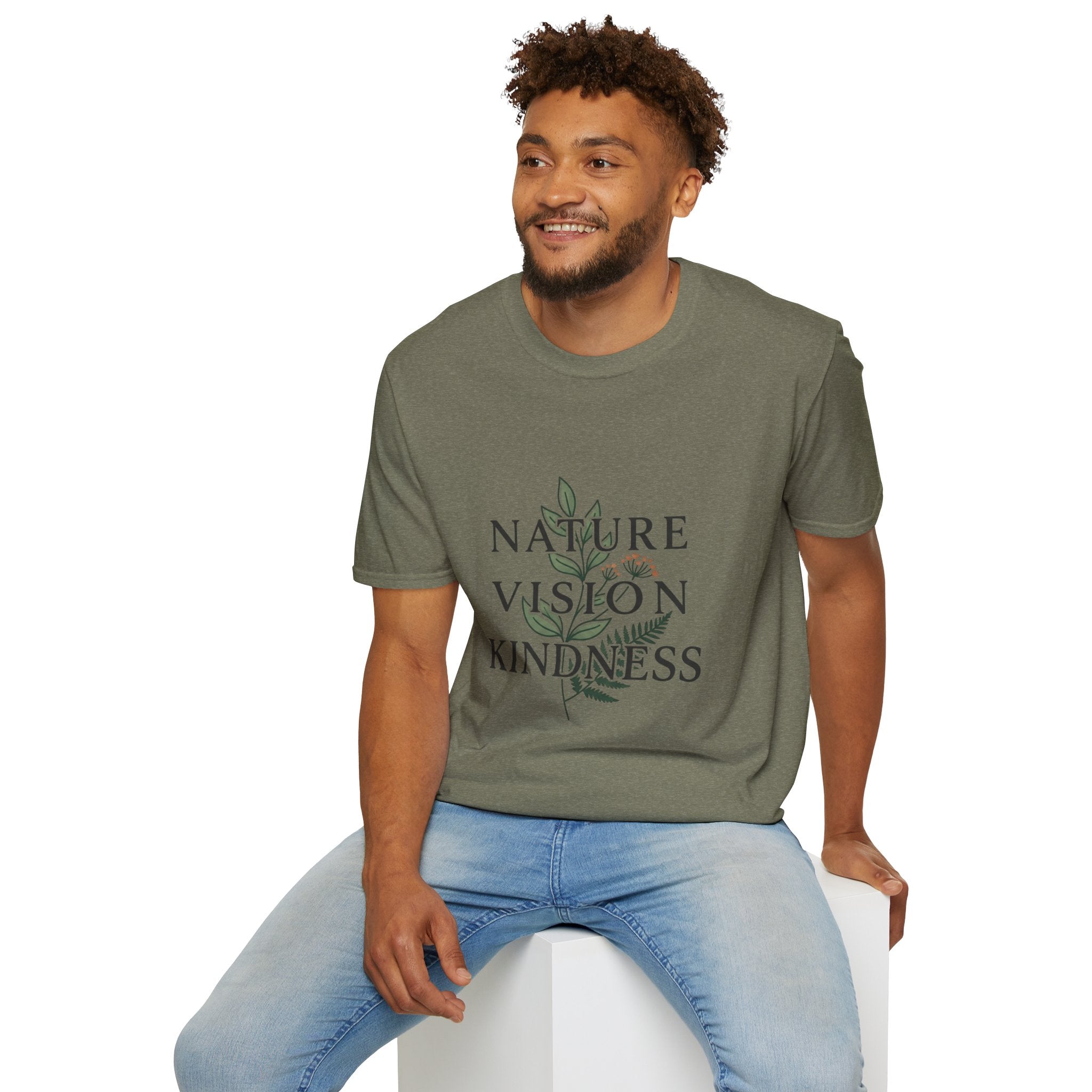 NVK NATURE VISION TEE™ — Botanical Graphic, Everyday Wear