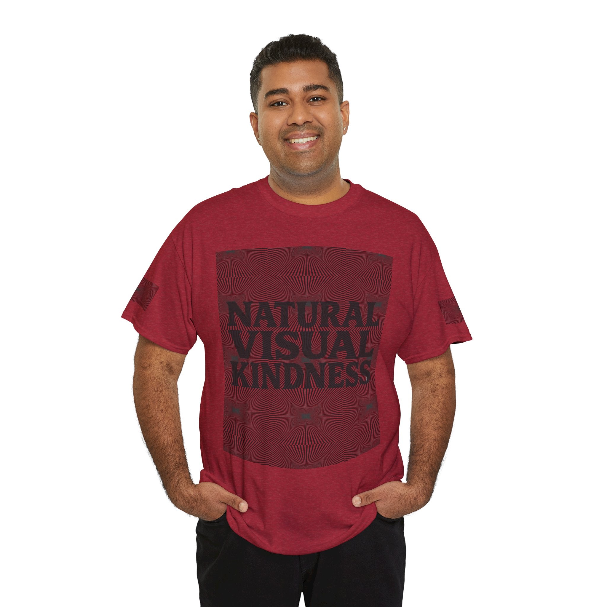 NVK NATURAL VISUAL KINDNESS TEE™ — Optical Art Graphic