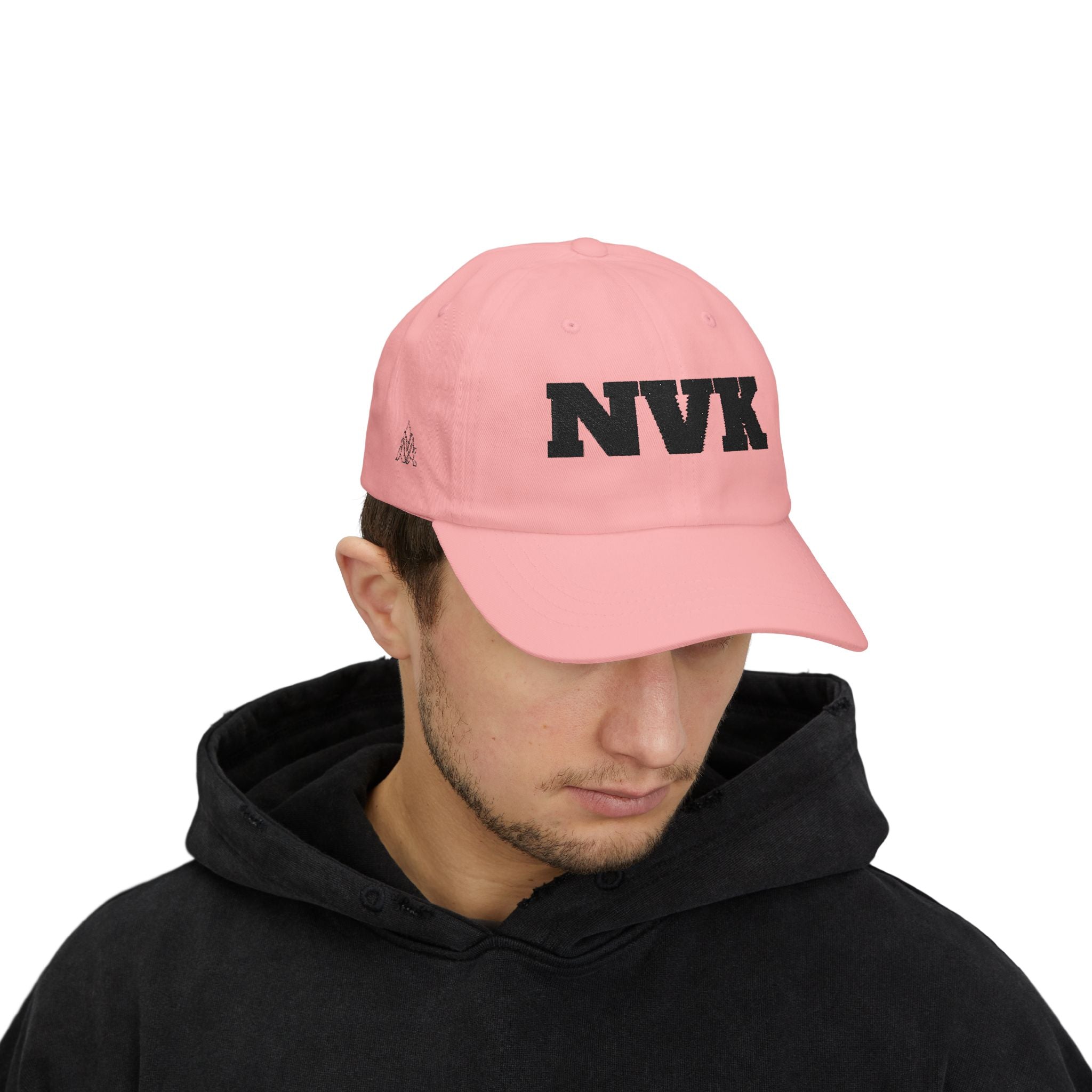 NVK EMBROIDERED DAD CAP™ — Classic White Baseball Hat