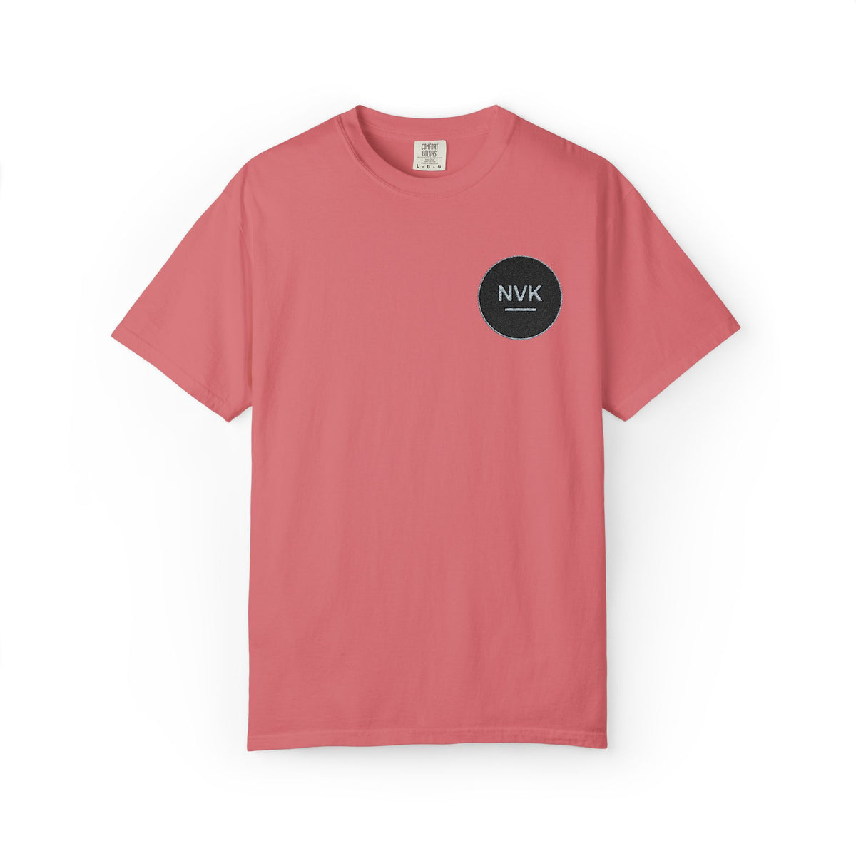 NVK MINIMAL LOGO TEE™ — Heavyweight Garment-Dyed Essential