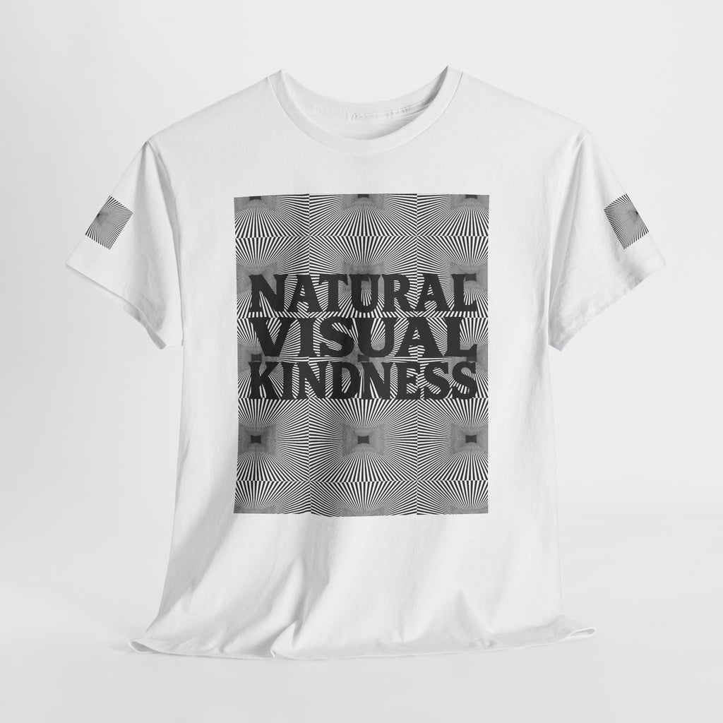 NVK NATURAL VISUAL KINDNESS TEE™ — Optical Art Graphic