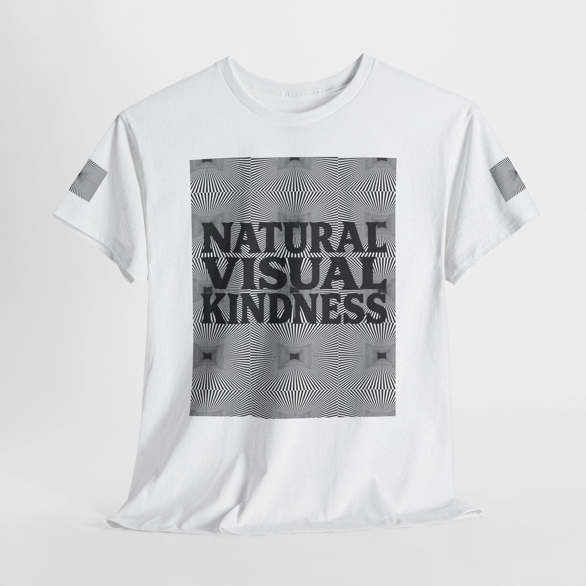 NVK NATURAL VISUAL KINDNESS TEE™ — Optical Art Graphic