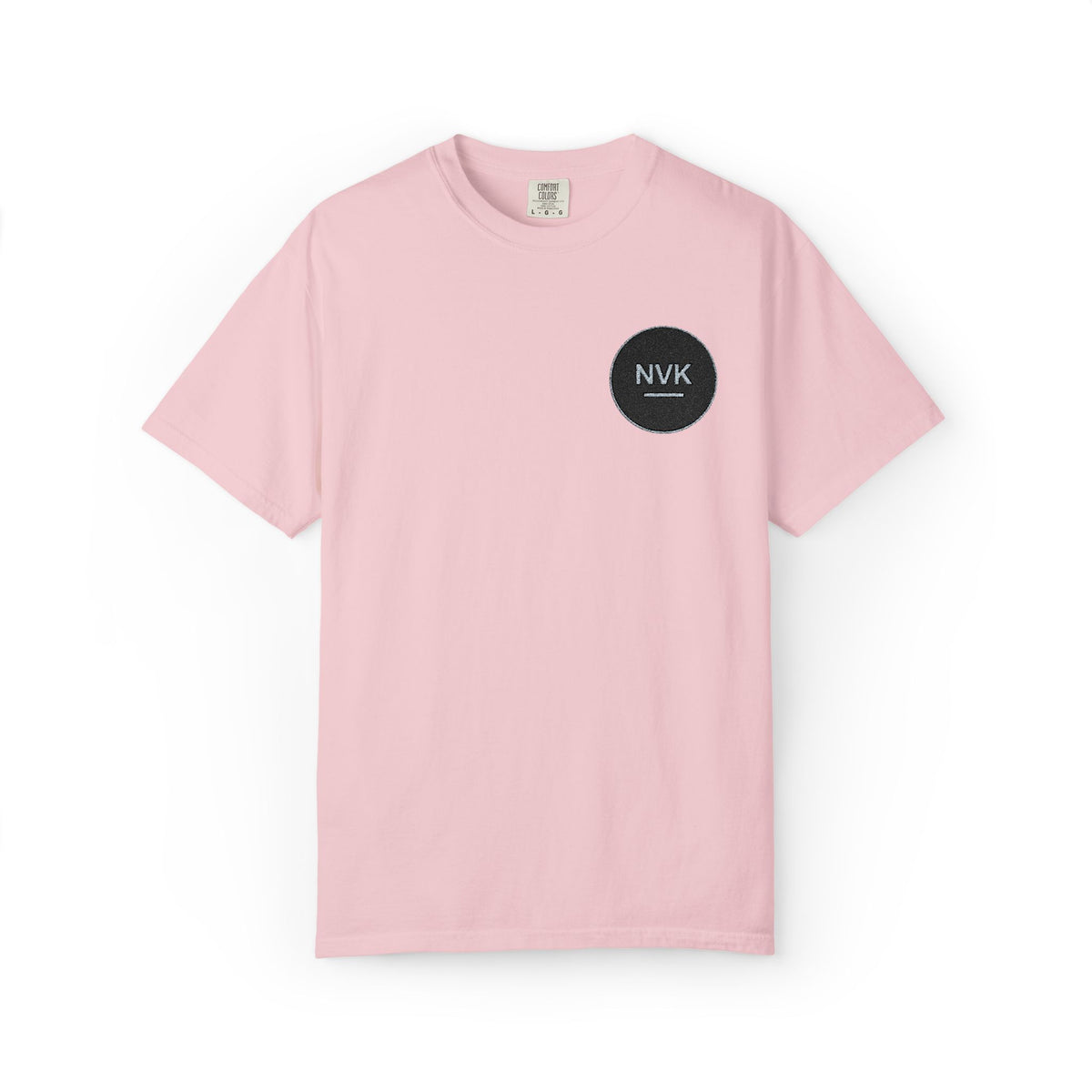 NVK MINIMAL LOGO TEE™ — Heavyweight Garment-Dyed Essential