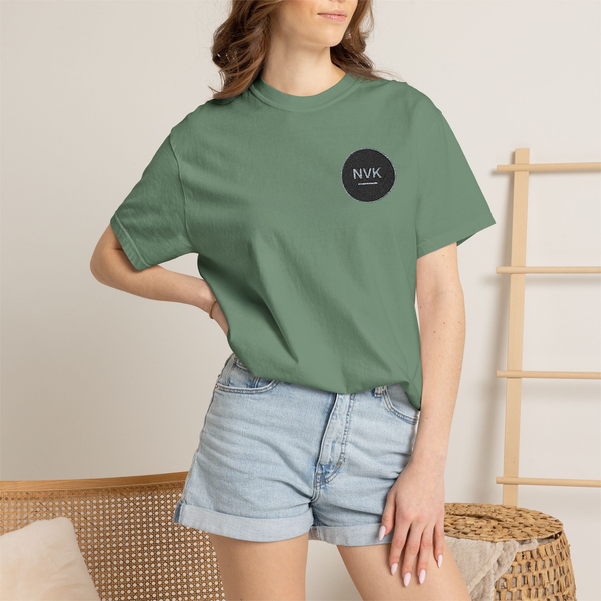 NVK GARMENT-DYED TEE™ — Unisex Heavyweight Essential