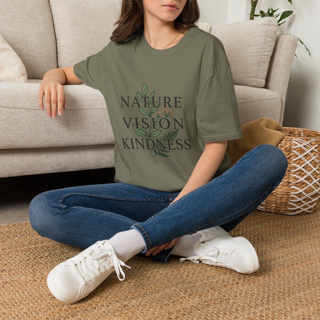 NVK NATURE VISION TEE™ — Botanical Graphic, Everyday Wear