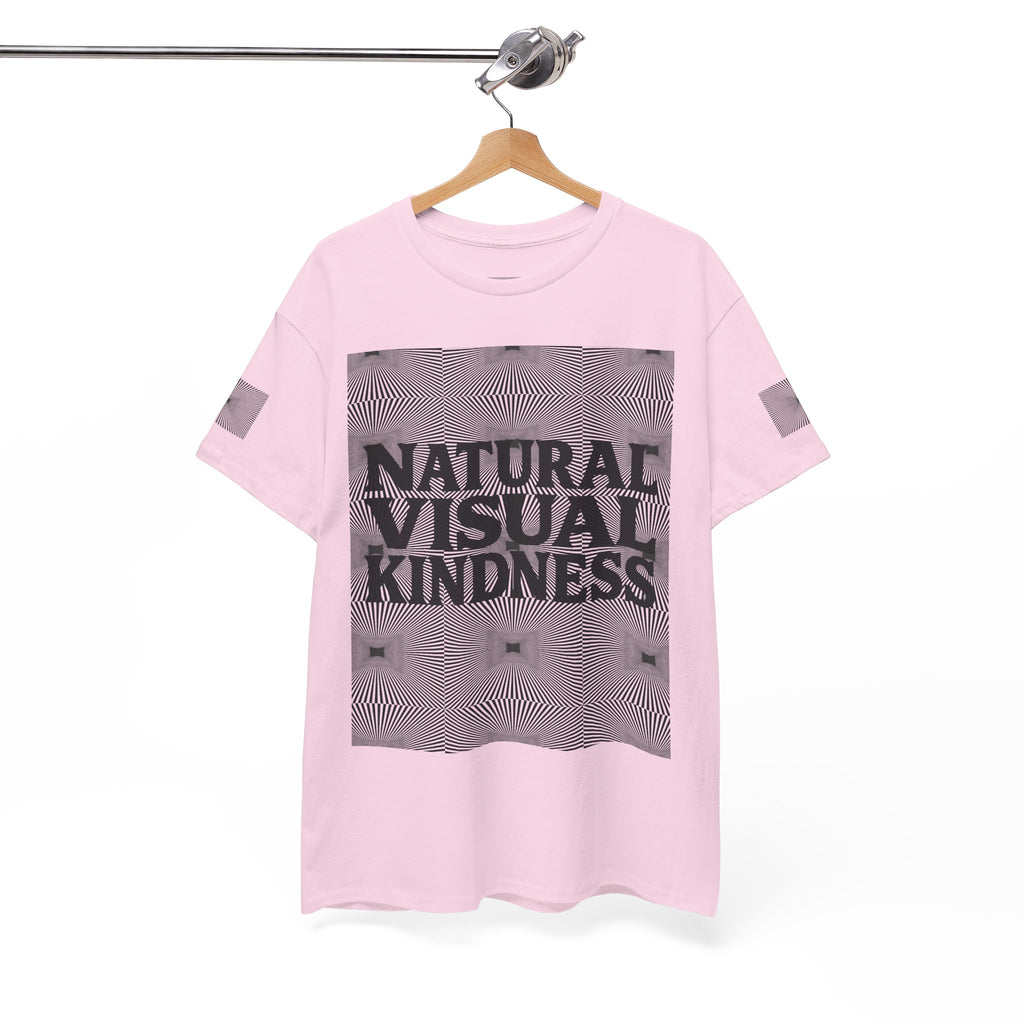 NVK NATURAL VISUAL KINDNESS TEE™ — Optical Art Graphic